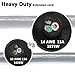 FIRMERST 1875W Low Profile Flat Plug 2Ft Extension Cord 14AWG 15A Black