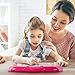 iFixer Magnetic Drawing Board, Musical Light Doodle Board Gift for Kids Girl with Sound, Pink