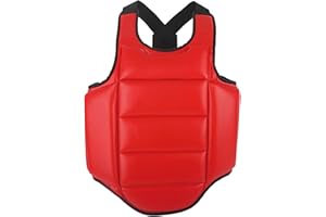 Boxing Body Protector, Boxing Breast Protector Vest, Taekwondo Chest Guard Sparring Gear Kickboxing, for Kickboxing Taekwondo