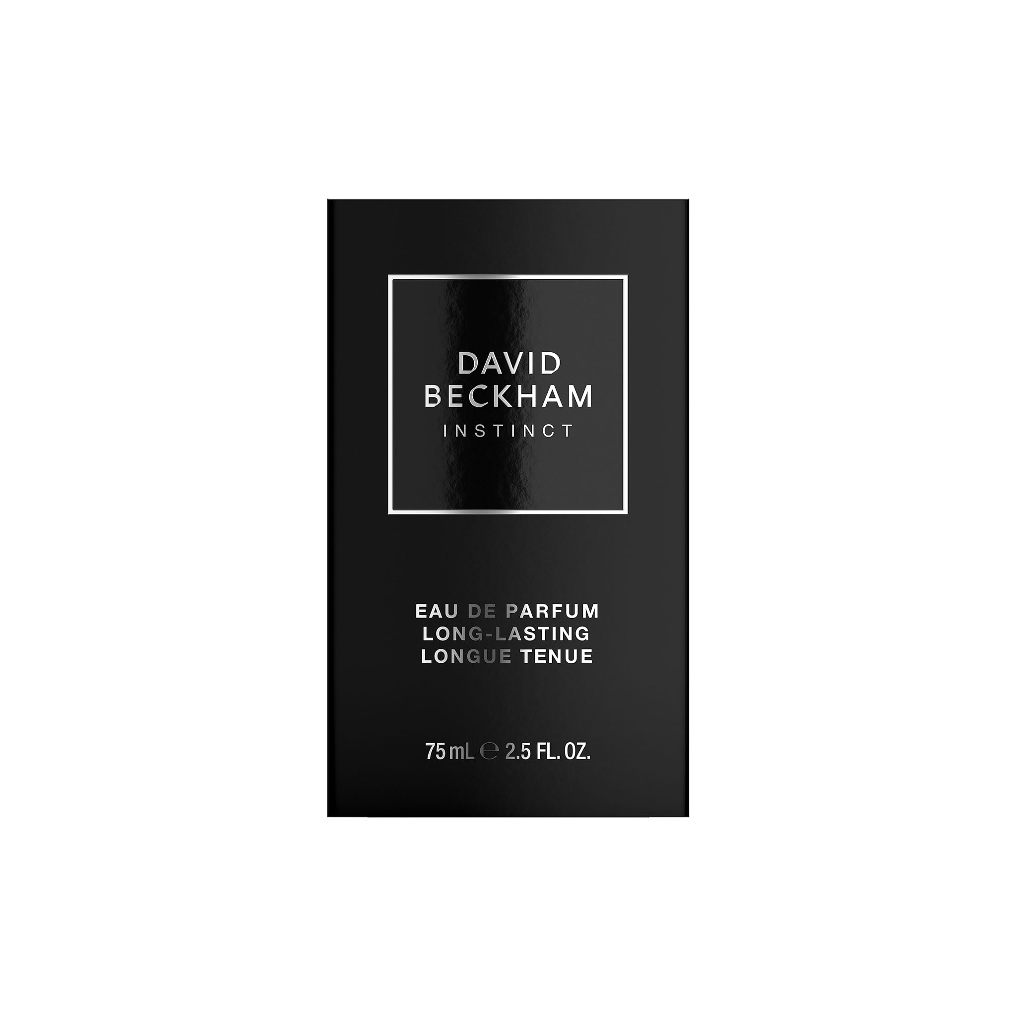 DAVID BECKHAM Instinct - Eau de Parfum for Men - Vibrant Fragrance with Notes of Bergamot, Cardamom and Patchouli - Long Lasting - 75ml
