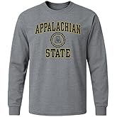 Barnesmith Long Sleeve Cotton Adult T-Shirt, Unisex, Heritage Logo, Grey