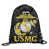 MPOD United States Marine Corps USMC Logo Drawstring Backpack Bag