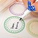 Soap Making Supplies Materials Stickers - Chawoorim 6type Circle Pastel Paper Stickers Labels Wrapping Tape Tags cards handmade Craft Soap Wrapping Paper Sticker
