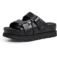 UGG サンダル ZAYNE ANKLE STRAPⅡ 黒　23センチ Amazon.com | UGG Women's Zayne Ankle Strap Sandal, Black, 11