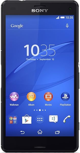 Sony Xperia Z3 Compact D5803 16gb 4g Lte 4 6 Unlocked Gsm Android Smartphone Black Amazon Com