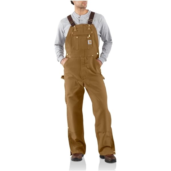 Amazon.com: Carhartt Men's Loose Fit Firm Duck Bib Overall