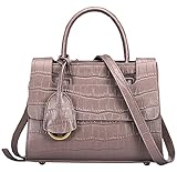SAIERLONG New Womens Cowhide Genuine Leather Handbags Shoulder Bags