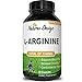 Pure L-Arginine Supplement for Heart Health – Amino Acid Muscle Growth Workout Support Exercise Strength Boost – Best Libido Enhancement – Natural L Arginine Pills for Men & Women by Natures Design