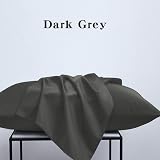 NTBAY 2 Pack 50x90 cm 100% Brushed Microfiber Pillowcases Dark Grey view 7