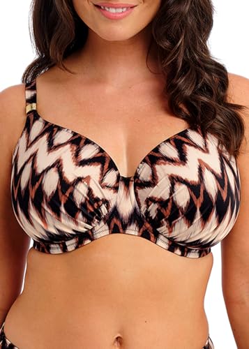 Fantasie Swim Women's Standard Sabana Underwire Gathered Full Cup Bikini TOP, C…