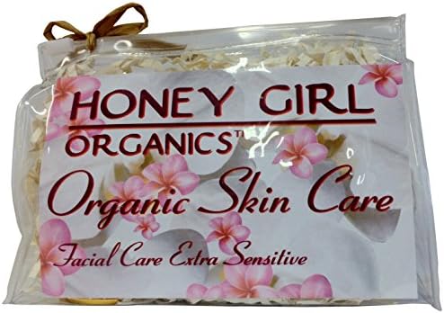 Honey Girl Organics Facial Care Extra Sensitive Gift Pouch, 3.0 Fluid Ounce