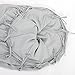 HEARTNICE Girls Bed Canopy Reading Nook Tent Dome Mosquito Net Hanging Decoration Indoor Game House for Baby Kids(Gery)