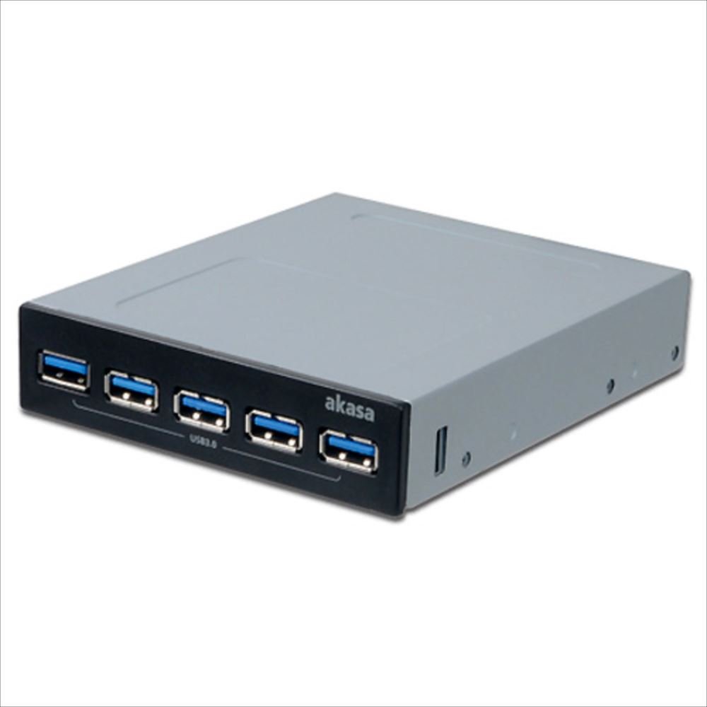 Akasa AK-ICR-19 InterConnect Pro 5S 5 Port USB 3.0 Panel