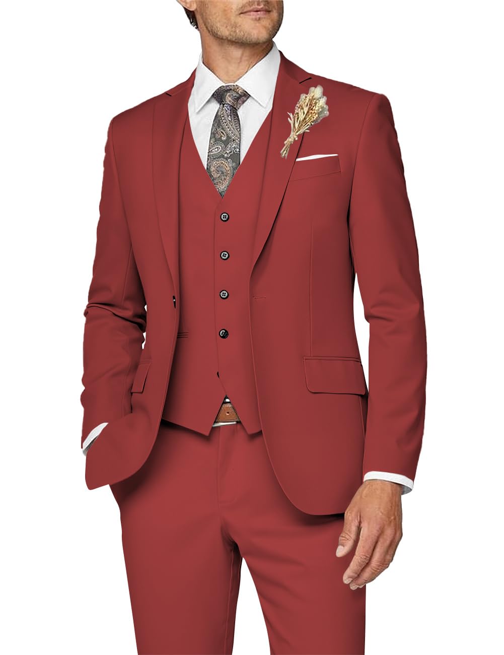 Men Suit 3 Piece Suits for Men Wedding Suit for