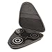 All Black Spinner Fidget Toy with High Speed Premium Hybrid Ceramic Bearing and Gift Packaging Case by New Ocean - Spinning time up to 4 minutes (Black)