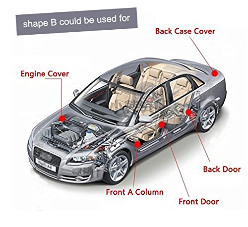 image for keeping fun Car Truck Motor Door Rubber Seal Strip Decorate Weatherstr