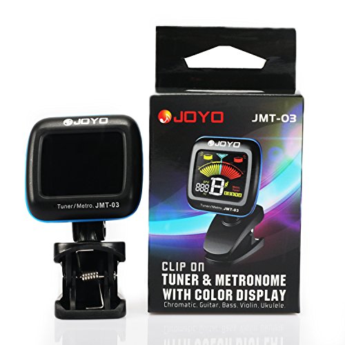 image for Hantwin Chromatic Guitar Tuner 360 degree Rotational Electronic Digita