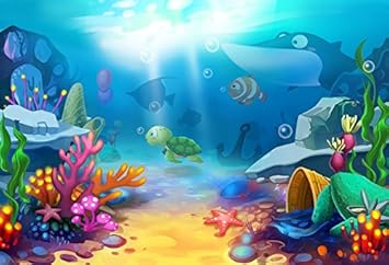 Abstract Pictures Of The Ocean Mermaid Under The Sea