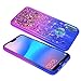 Zingcon Compatible for Huawei Nova 3E Phone Case,P20 Lite Glitter Case with Quicksand Bling Adorable Shine,[HD Screen Protector] Shockproof Hybrid Hard PC Soft TPU Protective Cover