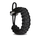 Gonex Premium Paracord Bracelet Excellent 550 Cord Parachute bracelet with Fire Starter and Eye Knife for Hiking Camping Advanture fits 8-10 Inch Wrist