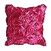 Home Decor Sofa Throw Pillow Case Rose Flower Couch Cushion Cover Rose