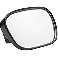 Raider R25 3.5" x 2.25" Powersports Velcro Hand Mirror for Motorcycle/Snowmobile/ATV/UTV/PWC (Single)