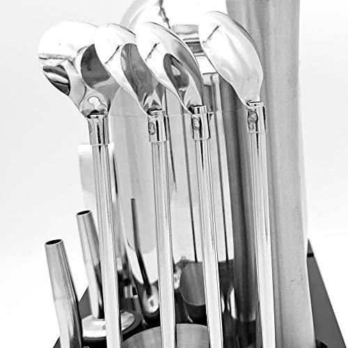 Keifen Cocktail Shaker 14 Stück Bar Cocktail Set Boston Shaker Drink Making Kit Edelstahl Mixer Making Geschenk – Bild 3