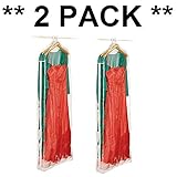 Richards Homewares 440W Clear Vinyl Gown Bag