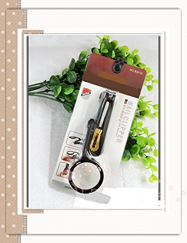 Nail Clipper with Magnifying Glass for Old Folks & Children