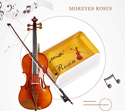 MOREYES Rosin for Violin Viola and Cello Rosin for Bows (Yellow 4 Pack)