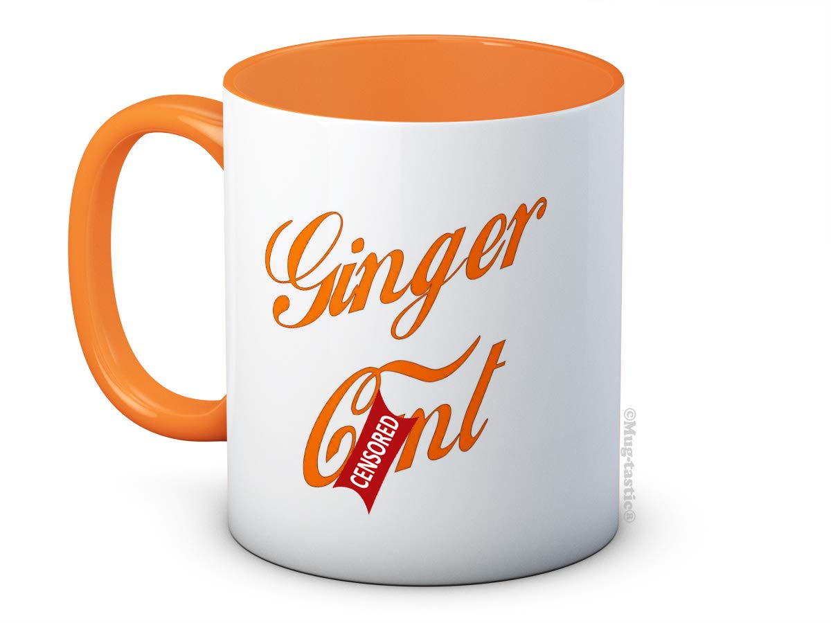 Ginger C*nt - Rude Funny Ceramic Coffee Mug