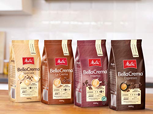 Melitta BellaCrema Intenso Ganze Kaffee-Bohnen 8 x 1kg, ungemahlen, Kaffeebohnen für Kaffee-Vollautomat, kräftige… – Bild 6