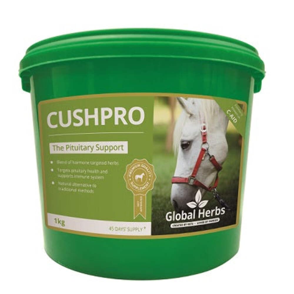 Global Herbs Cush Pro Equine Laminae, Metabolic & Hormonal Support Powder 1kg