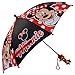 Disney Little Girls Assorted Characters Rainwear Umbrella, Ages 3-7