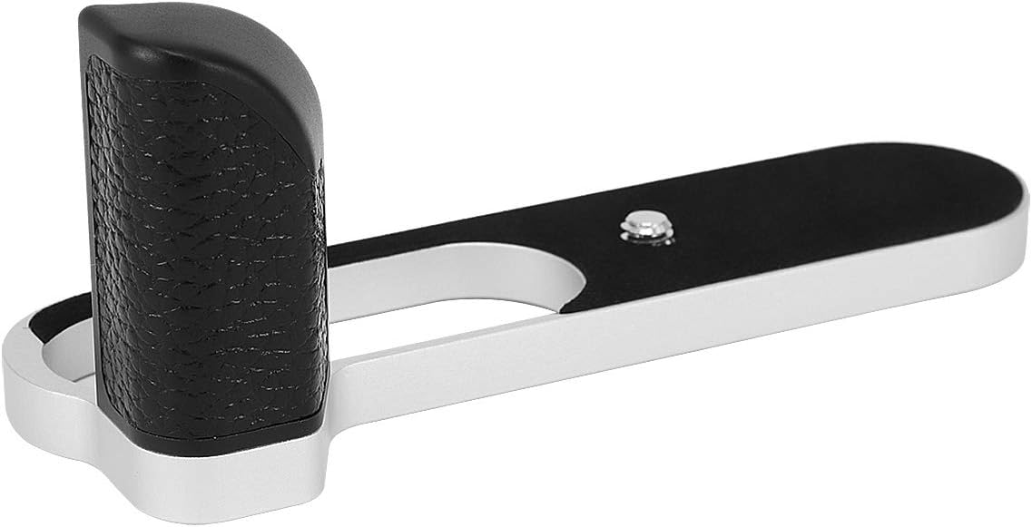 Haoge HG-Q2W Hand Grip Bracket Holder Designed for Leica Q2 Camera Body, Silver - Image 3
