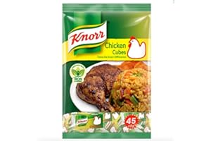 NAVIC DIRECT Knorr Nigerian Chicken Seasoning Cubes (45 X 8g Cubes) 360g - Taste the Knorr Difference