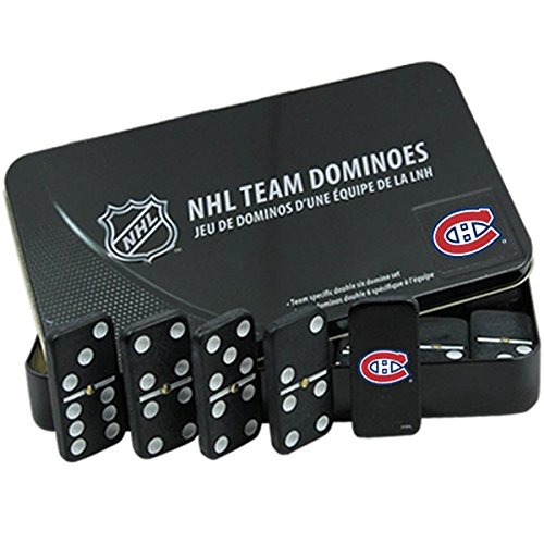 NHL Montreal Canadiens Domino Set in Metal Gift Tin