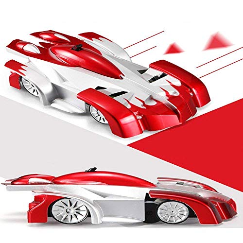 KINGBOT RC Cars for Kids Remote Control Car Toys Dual Mode 360° Rotating Stunt RC Car High Speed Vehicle with Led Lights Rechargeable Battery Best Gift for Boys Girls of Age 3-16 Years Old Red