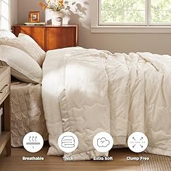 Bedsure Bed Blanket Twin/Twin XL Size - Ivory