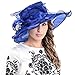 Womens Kentucky Derby Church Dress Wedding Floral Tea Party Hat S056