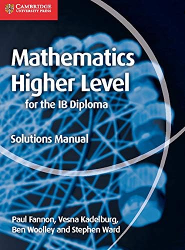 Mathematics for the IB Diploma: Higher Level with CD-ROM: Fannon