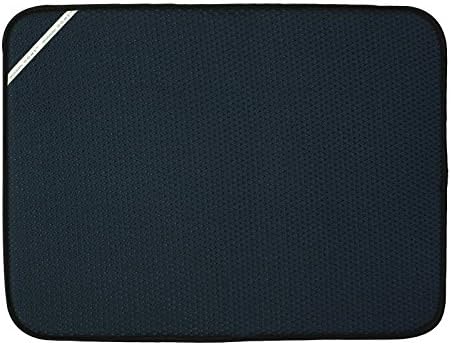 Envision Home Xl Dish Drying Mat Black 24" L _ 18" W Microfiber Absorbent 41378