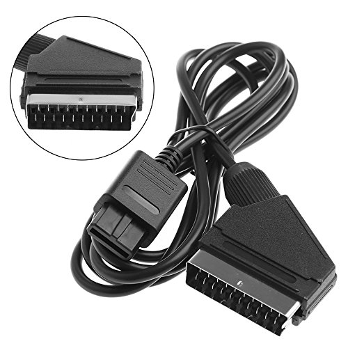 UTP 1.8M/6FT Scart Cable AV TV Video for Nintendo SNES Gamecube N64 NGC Console