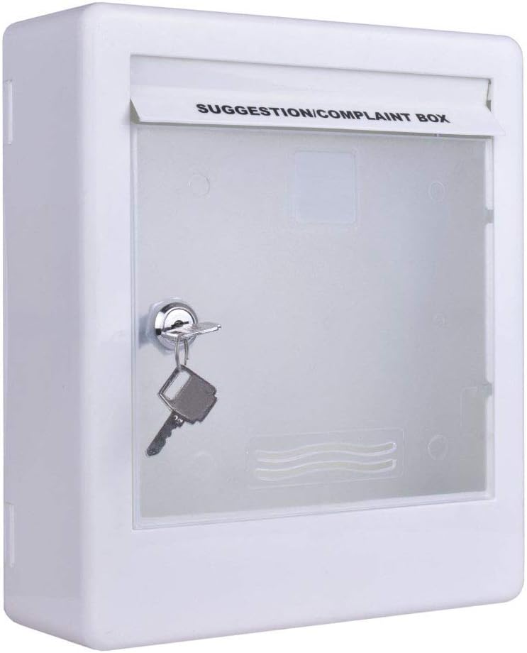 Plantex Virgin Plastic Wall Mount Suggestion Box/Complaint ...