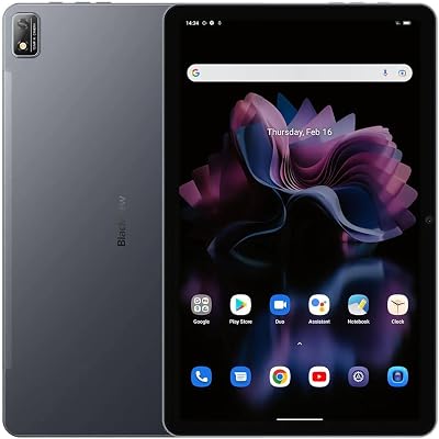 Blackview Tab 16 11" 4G LTE Android 12 Tablet 256GB 8GB RAM Dual SIM Grey