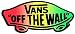 Vans Shoes Off The Wall Sticker - 15cm wide approx for Skateboards, BMX, Snowboard, Surf, Streetwear