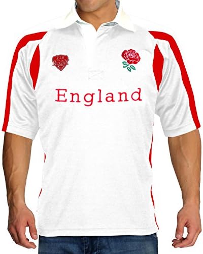 England Men's Rugby Shirt 2nd Edition White