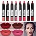 2018 Colors Lip Glosses Professional Girls Make-up Lipstick Long-lasting for Women by TOPUNDER P