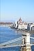 A View of the Danube River in Budapest Hungary Journal: 150 Page Lined Notebook/Diary by CS Creations
