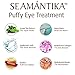 Puffy Eyes Treatment Instant results – Naturally Eliminate Wrinkles, Puffiness, Dark Circle and Bags in Minutes – Hydrating Eye Cream w/Green Tea Extract, Dead Sea Minerals by SEAMANTIKA – .8 ozthumb 4